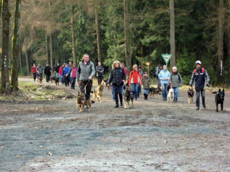 Frühere Wandertage der Ortsgruppe